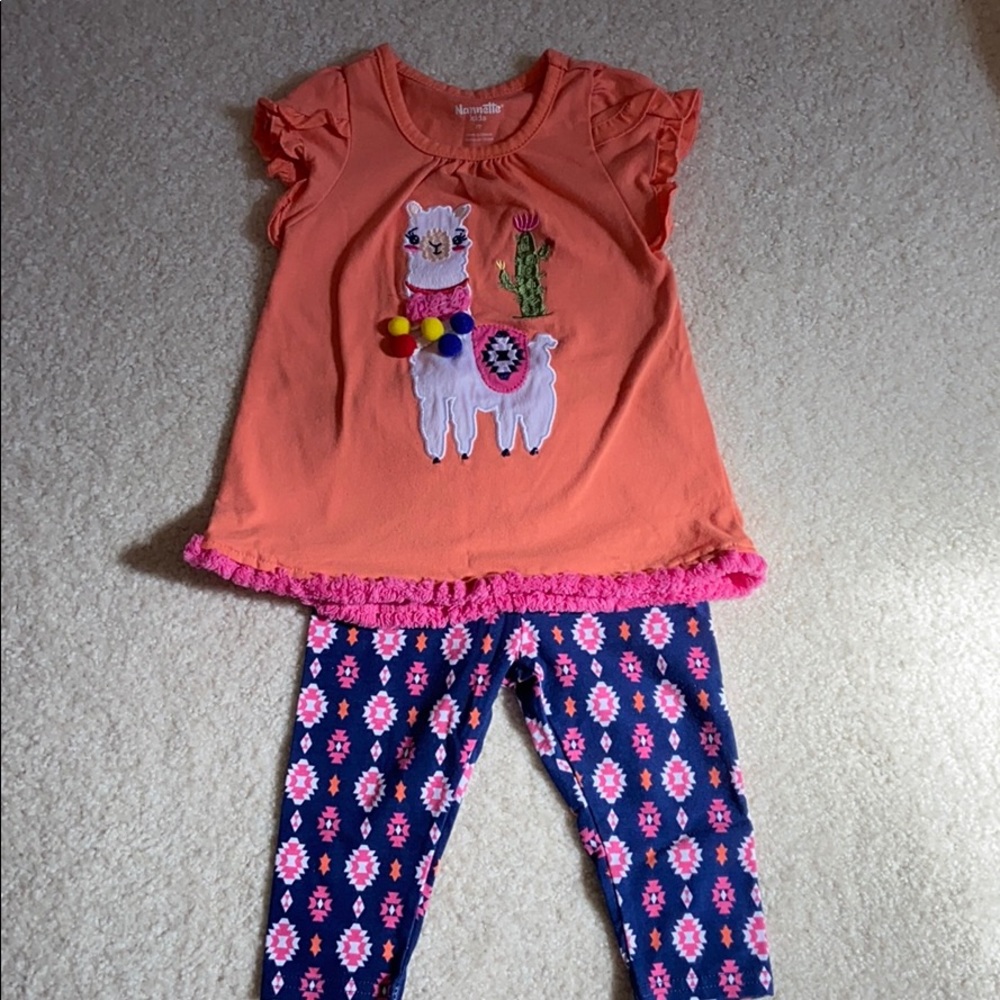 Girls llama outfit